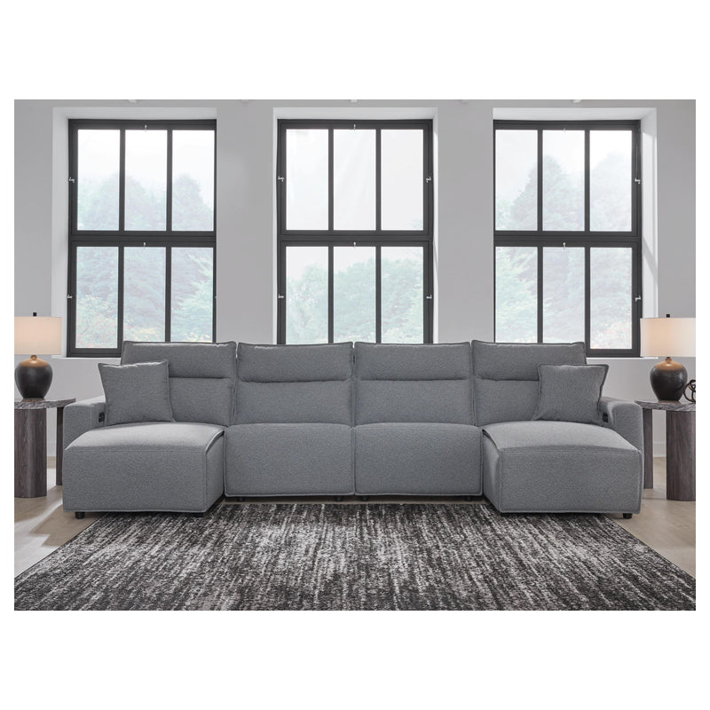 Signature Design by Ashley Modmax 65906S11 4 pc Power Reclining Sectional with Chaise IMAGE 1