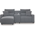 Signature Design by Ashley Modmax 65906S17 3 pc Power Reclining Sectional with Chaise IMAGE 1
