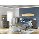 Signature Design by Ashley Frandern B4480B9 Full Bookcase Panel Bed with Storage IMAGE 7