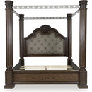  Signature Design by Ashley Maylee B947B10 King Canopy Bed IMAGE 2