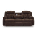 Signature Design by Ashley Free Wake PC2140699 Reclining Power Sofa with Drop Down Table IMAGE 3