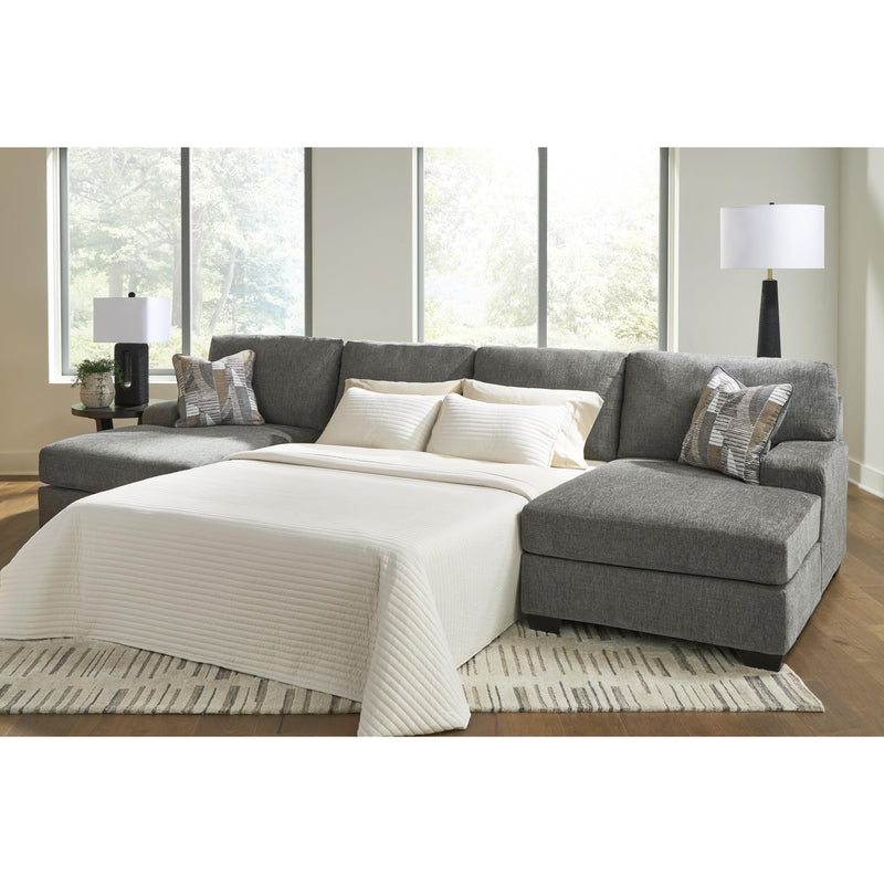  Signature Design by Ashley Clarington PC48405S7 3 pc Sleeper Sectional with Double Chaise IMAGE 3