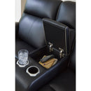 Signature Design by Ashley 5Z-Comfort PCU1090218 Power Reclining Loveseat with Console and Adjustable Headrest IMAGE 8