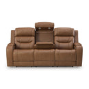Signature Design by Ashley Knightington PCU1160015A Power Reclining Sofa with Audio Seating IMAGE 3