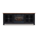Signature Design by Ashley Wildenauer W664W1 76" TV Stand with Electric Fireplace IMAGE 1