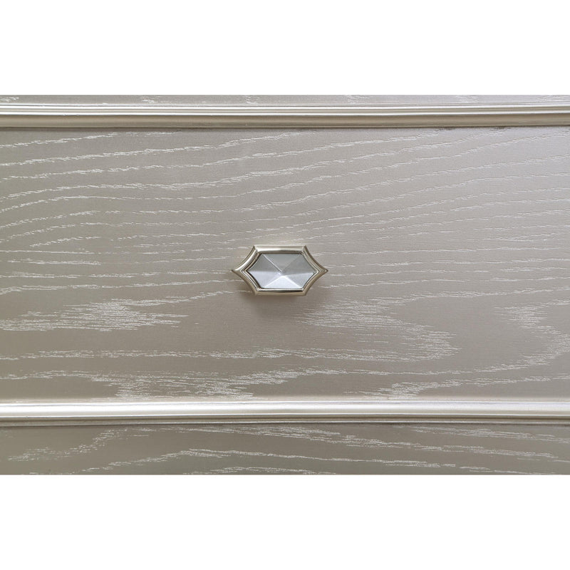  Coaster Furniture Evangeline 223393M 9-Drawer Dresser with Mirror - Silver Oak IMAGE 13