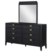 Coaster Furniture Brookmead 224713M 8-Drawer Dresser with Mirror - Black IMAGE 3