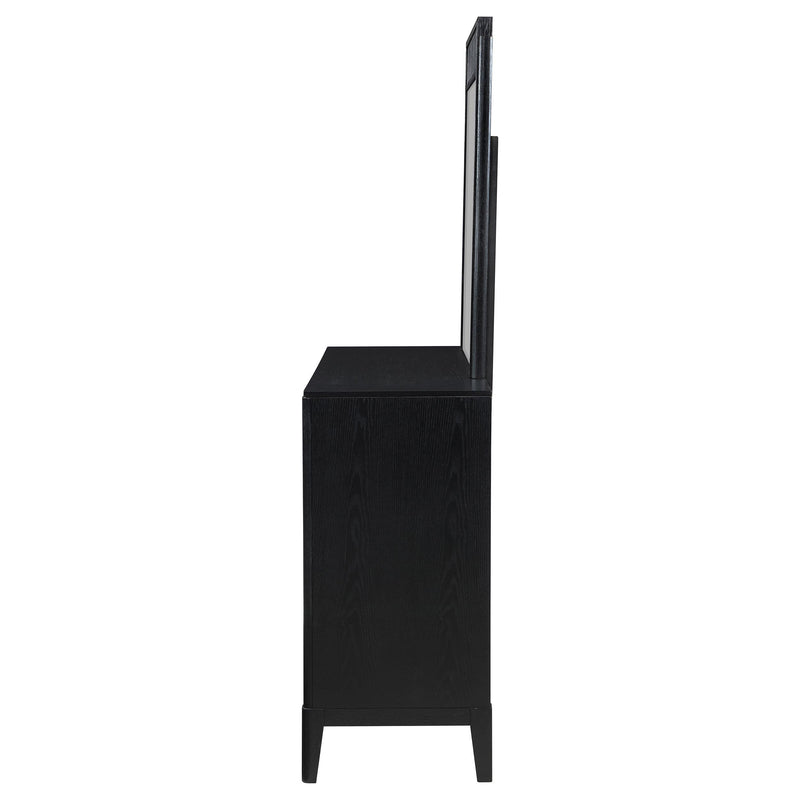 Coaster Furniture Brookmead 224713M 8-Drawer Dresser with Mirror - Black IMAGE 4