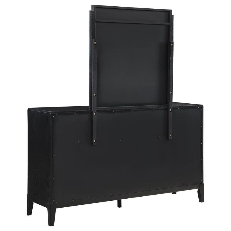 Coaster Furniture Brookmead 224713M 8-Drawer Dresser with Mirror - Black IMAGE 5
