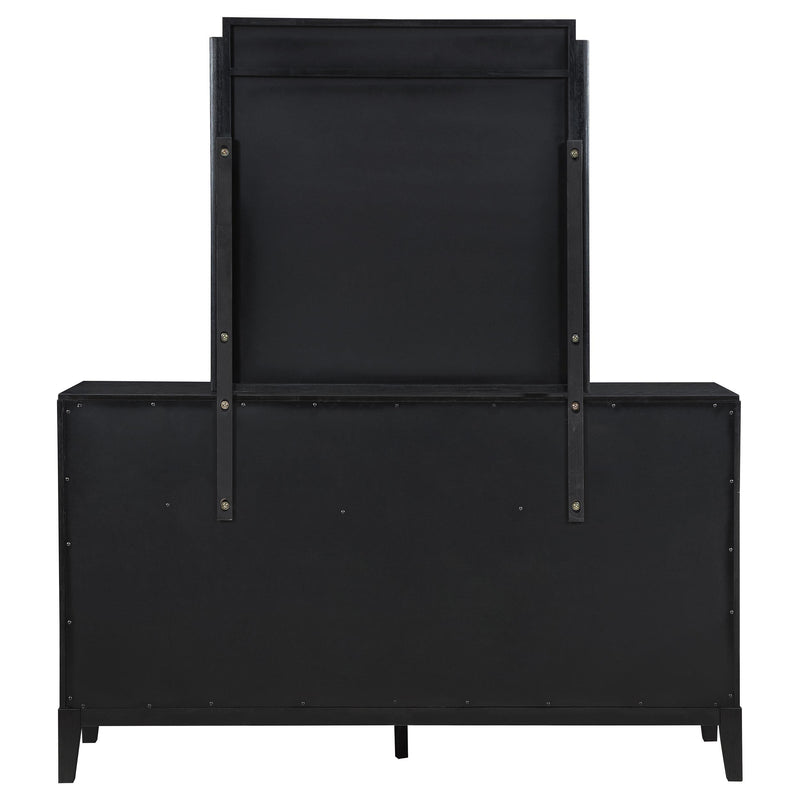 Coaster Furniture Brookmead 224713M 8-Drawer Dresser with Mirror - Black IMAGE 6