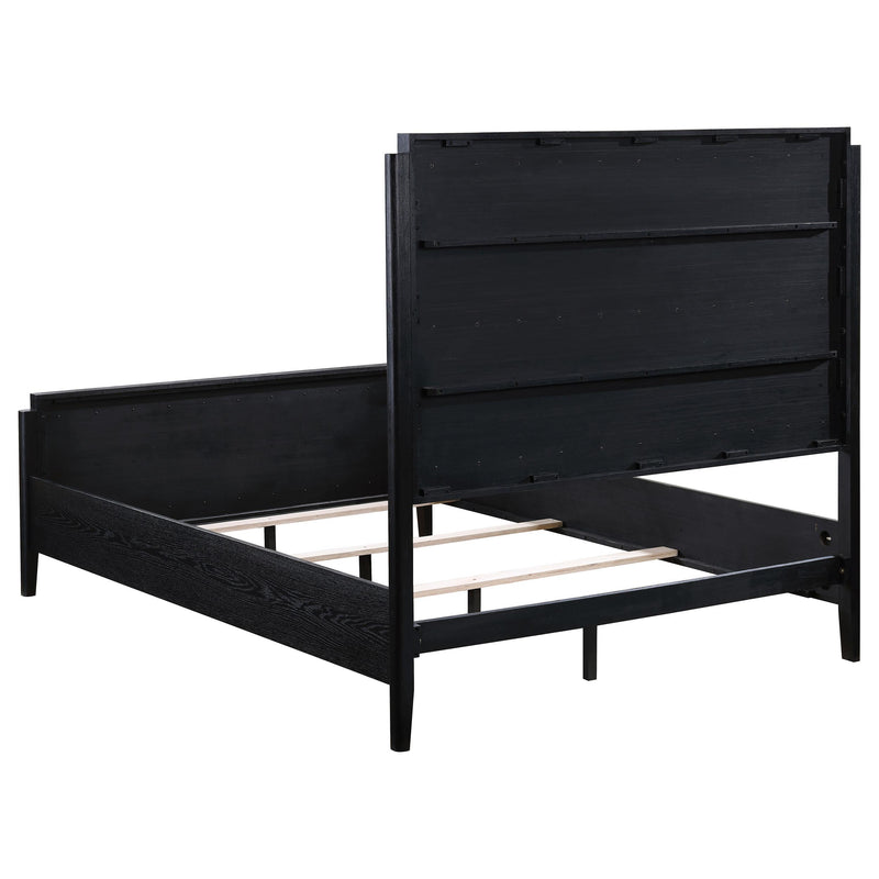 Coaster Furniture Brookmead 224710KW 60-inch Upholstered California King Bed - Black IMAGE 3