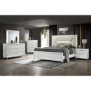  Coaster Furniture Marmore 224963M 9-Drawer Dresser and LED Mirror - White IMAGE 10