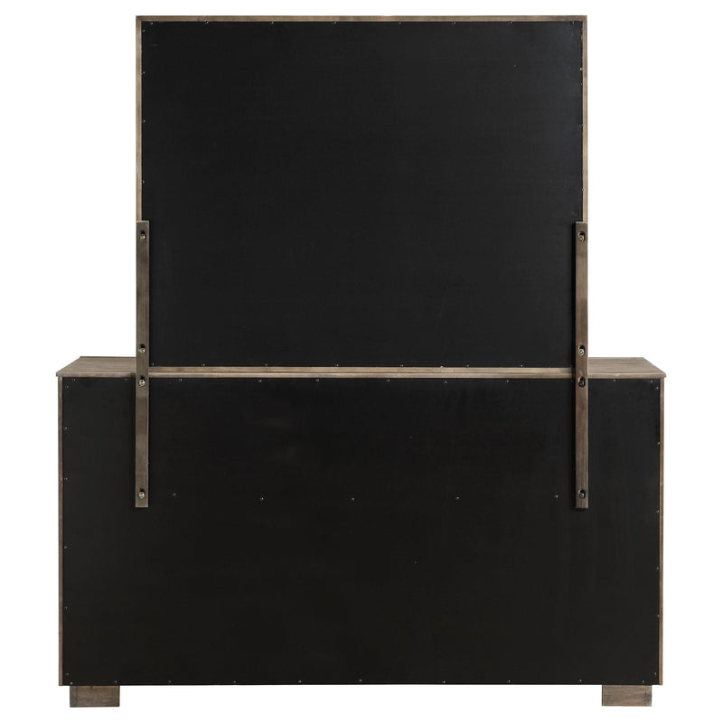  Coaster Furniture Durango 223273M 8-Drawer Dresser and Mirror - Taupe Oak IMAGE 6