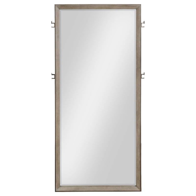  Coaster Furniture Durango 223280 80-inch Standing Floor Mirror - Washed Oak IMAGE 2