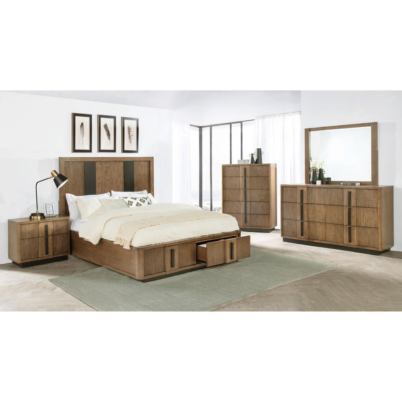 Coaster Furniture Terrace 224903M 6-Drawer Dresser and Mirror - Ash Brown IMAGE 10
