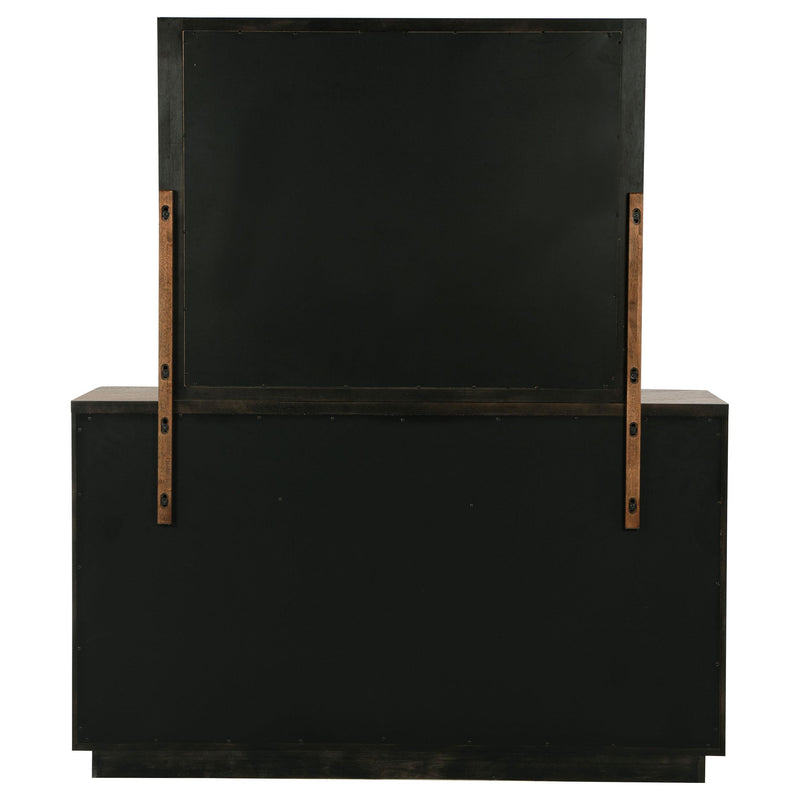 Coaster Furniture Terrace 224903M 6-Drawer Dresser and Mirror - Ash Brown IMAGE 6