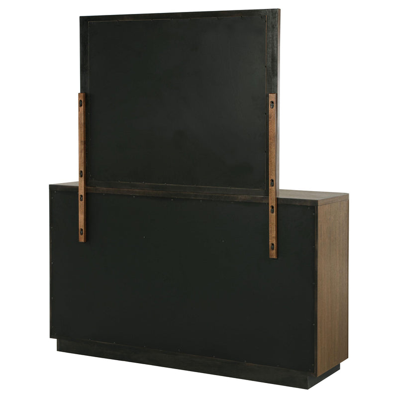 Coaster Furniture Terrace 224903M 6-Drawer Dresser and Mirror - Ash Brown IMAGE 7