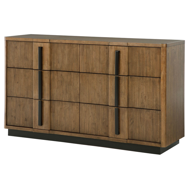 Coaster Furniture Terrace 224903 6-Drawer Dresser Cabinet - Ash Brown IMAGE 3