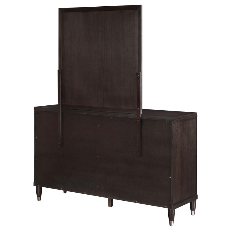 Coaster Furniture Emberlyn 223063M 6-Drawer Dresser with Mirror - Brown IMAGE 7