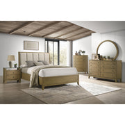 Coaster Furniture Granada 224921KE Upholstered Eastern King Panel Bed - Natural Pine IMAGE 7