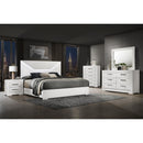  Coaster Furniture Ives 224943 6-Drawer Dresser Cabinet - White High Gloss IMAGE 10