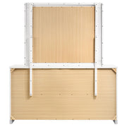 Coaster Furniture Felicity 203503M 6-Drawer Wood Dresser with Mirror - White High Gloss IMAGE 6