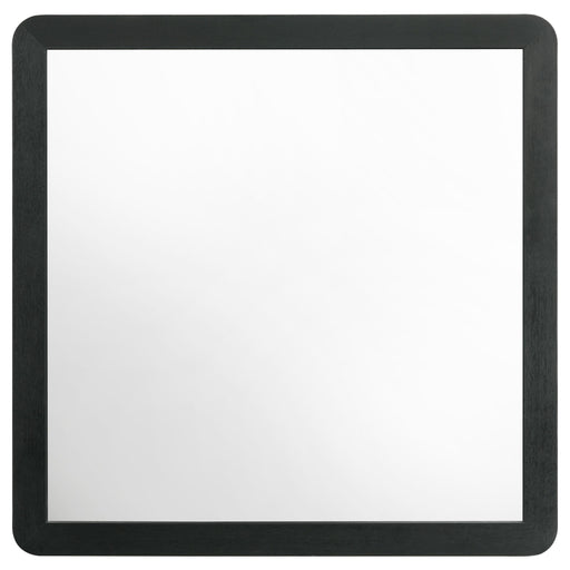 Coaster Furniture Cavelle 223664 Dresser Mirror - Black IMAGE 2