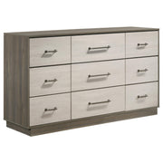  Coaster Furniture Fenwick 224983 9-Drawer Dresser - Grey Oak IMAGE 1