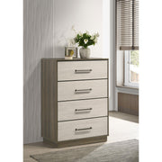  Coaster Furniture Fenwick 224985 4-Drawer Chest of Drawers - Grey Oak IMAGE 9