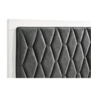  Coaster Furniture Sonora 224861KE Eastern King Upholstered Panel Bed - White IMAGE 6