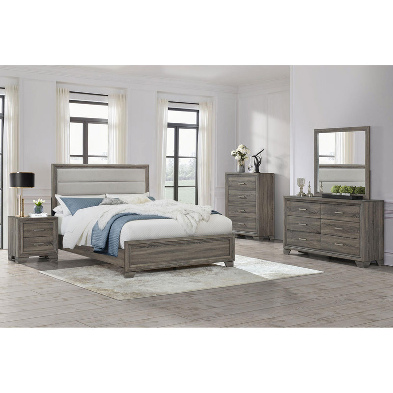  Coaster Furniture Wright 223345 4-Drawer Chest of Drawers - Brown Oak IMAGE 10