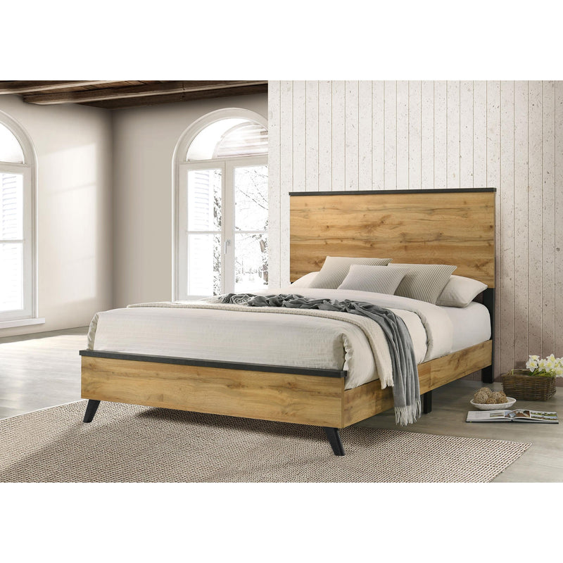  Coaster Furniture Kaywood 225001KE 52-inch Eastern King Panel Bed - Natural Pine IMAGE 4