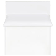 Coaster Furniture Danbury 930208 3-Drawer Makeup Vanity & Stool - Set White High Gloss IMAGE 11