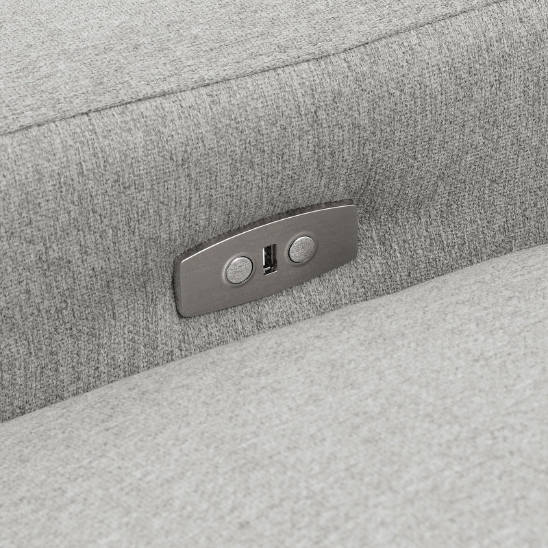 Coaster Furniture Collins 609562P Modular Power Loveseat - Grey IMAGE 11