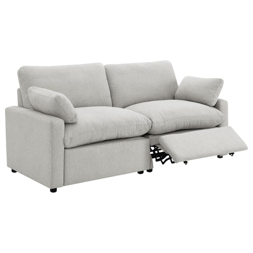 Coaster Furniture Collins 609562P Modular Power Loveseat - Grey IMAGE 2