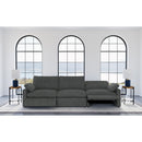  Coaster Furniture Collins 609531P Modular Power Sofa - Dark Grey IMAGE 9