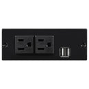  Coaster Furniture Bahrain 609540P 6 pc Modular Power Reclining Sectional - Charcoal IMAGE 10
