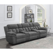  Coaster Furniture Bahrain 609541PT 5-piece Power Home Theater Seating - Charcoal IMAGE 1
