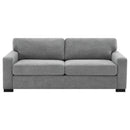  Coaster Furniture Simpson 360050 Upholstered Sofa Sleeper with Queen Mattress - Grey IMAGE 3