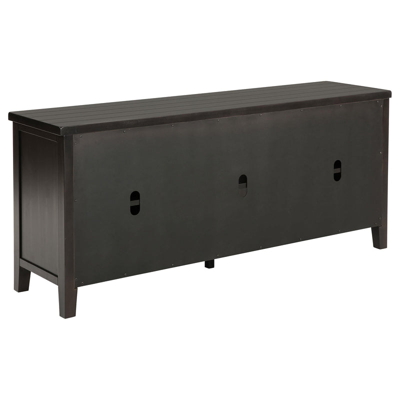 Coaster Furniture Concord 701782 2-door 60-inch TV Stand Console - Distressed Java IMAGE 6