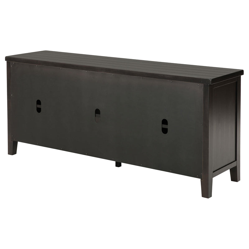 Coaster Furniture Concord 701782 2-door 60-inch TV Stand Console - Distressed Java IMAGE 8