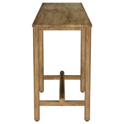  Coaster Furniture Darius 930128 Solid Wood Entryway Console Table - Natural Mango IMAGE 4