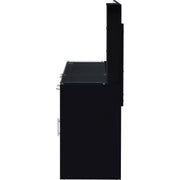  Coaster Furniture Flora 930219 2-drawer Vanity Set with LED Mirror - Black High Gloss IMAGE 10