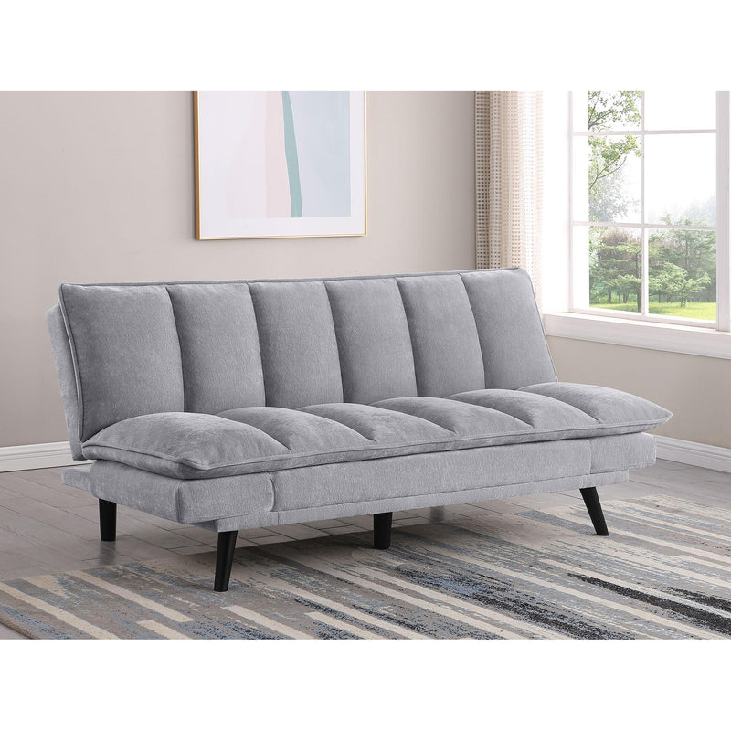  Coaster Furniture Laredo 360018 Upholstered Tufted Convertible Sofa Bed - Grey IMAGE 10