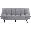  Coaster Furniture Laredo 360018 Upholstered Tufted Convertible Sofa Bed - Grey IMAGE 4
