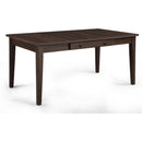  Crown Mark Wagner 2326T-3666 Dining Table with Storage IMAGE 1
