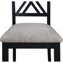  Crown Mark Eloise 2430SET-LG 7 pc Dinette - Light Grey IMAGE 5