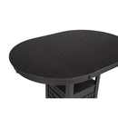  Crown Mark Hartwell 2795BK-T-4260 Counter Height Dining Table - Charcoal Black IMAGE 3