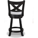  Crown Mark Kipper 2993DV-24 Swivel Pub Stool - Dove IMAGE 3