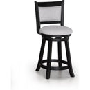  Crown Mark Cecil 2998DV-24 Swivel Pub Stool - Dove IMAGE 1